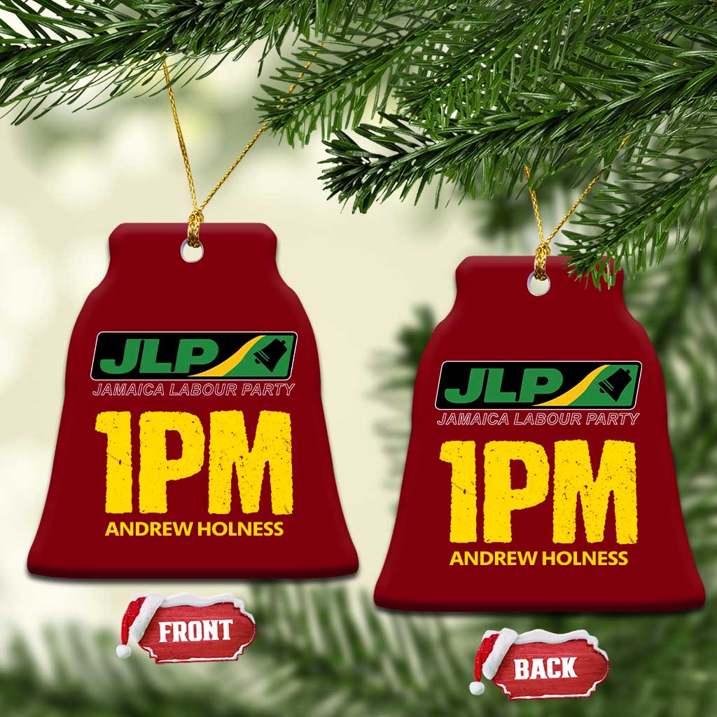 1PM Andrew Holness Ceramic Ornament Support JLP Jamaica Labour Party TS02 Print Your Wear