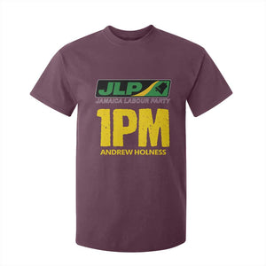 1PM Andrew Holness T Shirt For Kid Support JLP Jamaica Labour Party TS02 Maroon Print Your Wear