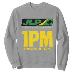 1PM Andrew Holness Sweatshirt Support JLP Jamaica Labour Party TS02 Sport Gray Print Your Wear