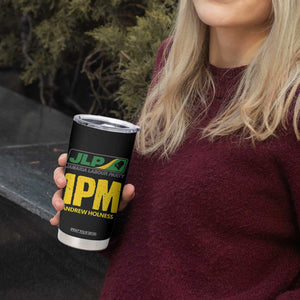 1PM Andrew Holness Tumbler Cup Support JLP Jamaica Labour Party TS02 Print Your Wear