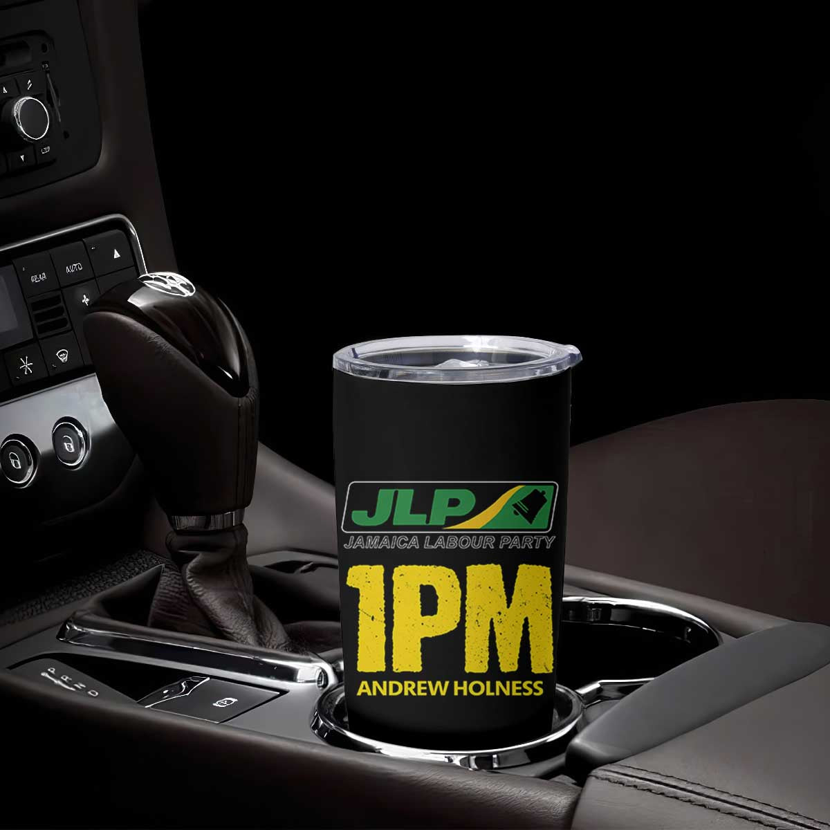 1PM Andrew Holness Tumbler Cup Support JLP Jamaica Labour Party TS02 Print Your Wear