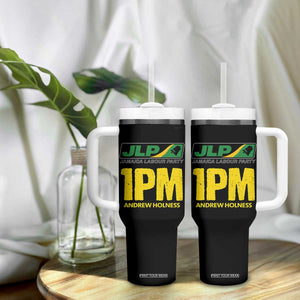 1PM Andrew Holness Tumbler With Handle Support JLP Jamaica Labour Party TS02 Print Your Wear