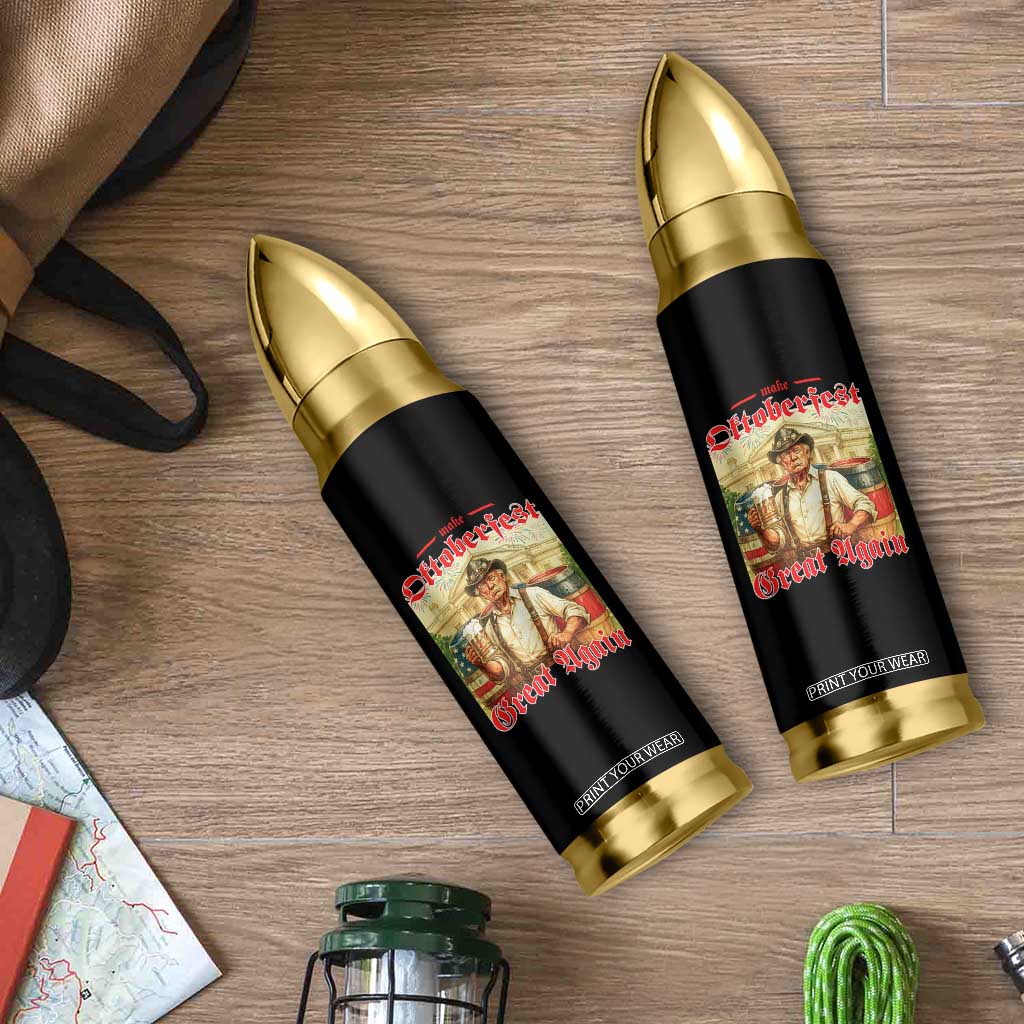 Make Oktoberfest Great Again Bullet Tumbler Funny Trump Patriotic Beer Festival Parody TS02 Print Your Wear