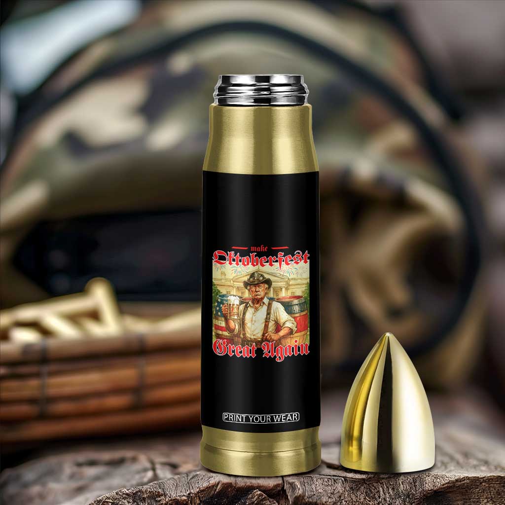 Make Oktoberfest Great Again Bullet Tumbler Funny Trump Patriotic Beer Festival Parody TS02 Print Your Wear