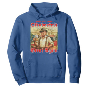 Make Oktoberfest Great Again Hoodie Funny Trump Patriotic Beer Festival Parody TS02 Royal Blue Print Your Wear