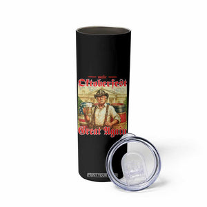 Make Oktoberfest Great Again Skinny Tumbler Funny Trump Patriotic Beer Festival Parody TS02 Print Your Wear