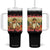 Make Oktoberfest Great Again Tumbler With Handle Funny Trump Patriotic Beer Festival Parody TS02 One Size: 40 oz Black Print Your Wear