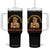 Make Oktoberfest Great Again Tumbler With Handle Funny Trump Bavarian Costume Party Beer Festival TS02 One Size: 40 oz Black Print Your Wear