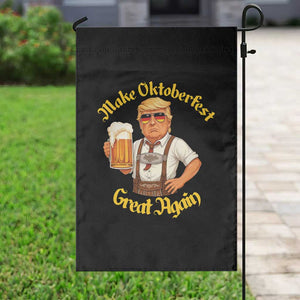 Make Oktoberfest Great Again Garden Flag Funny Trump Bavarian Beer Festival Drinking Party TS02 Print Your Wear
