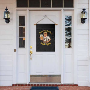 Make Oktoberfest Great Again Garden Flag Funny Trump Bavarian Beer Festival Drinking Party TS02 Print Your Wear