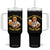 Make Oktoberfest Great Again Tumbler With Handle Funny Trump Bavarian Beer Festival Drinking Party TS02 One Size: 40 oz Black Print Your Wear