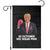 Support Breast Cancer Trump Garden Flag In October We Wear Pink Boxing Glove Warrior Fight TS02 Black Print Your Wear