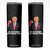 Support Breast Cancer Trump Skinny Tumbler In October We Wear Pink Boxing Glove Warrior Fight TS02 Black Print Your Wear