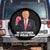 Support Breast Cancer Trump Spare Tire Cover In October We Wear Pink Boxing Glove Warrior Fight TS02 No hole Black Print Your Wear