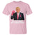 Support Breast Cancer Trump T Shirt In October We Wear Pink Boxing Glove Warrior Fight TS02 Light Pink Print Your Wear