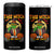 Funny Sarcastic Trump Witch 4 in 1 Can Cooler Tumbler This Witch Runs On Ice and Tariffs Political Satire TS02 One Size: 16 oz Black Print Your Wear