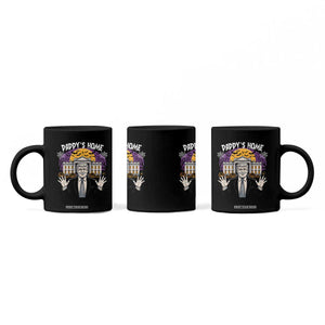 Funny Trump Halloween Coffee Mug Daddy Home White House Spooky Season TS02 Print Your Wear