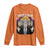 Funny Trump Halloween Long Sleeve Shirt Daddy Home White House Spooky Season TS02 Orange Print Your Wear