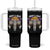Funny Trump Halloween Tumbler With Handle Daddy Home White House Spooky Season TS02 One Size: 40 oz Black Print Your Wear
