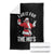 Funny Trump Santa Christmas Throw Blanket I Do It For The Hos Holiday Gift TS02 Black Print Your Wear
