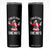 Funny Trump Santa Christmas Skinny Tumbler I Do It For The Hos Holiday Gift TS02 Black Print Your Wear