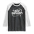 Funny Six Seven Raglan Shirt Cool 67 Meme Y2K Gen Alpha Slang TS02 Black White Print Your Wear