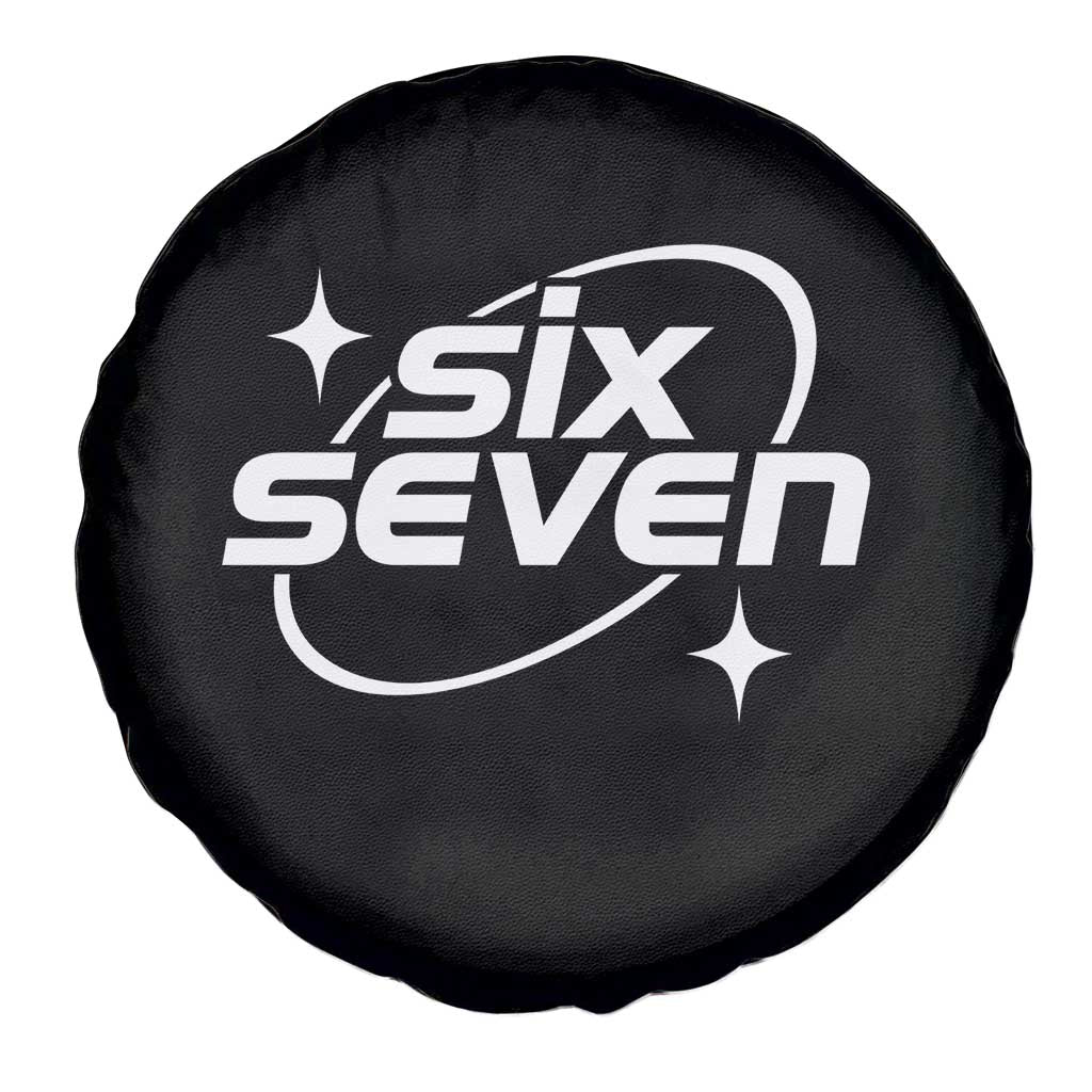 Funny Six Seven Spare Tire Cover Cool 67 Meme Y2K Gen Alpha Slang TS02 Print Your Wear