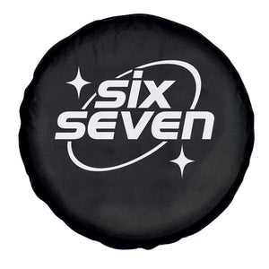 Funny Six Seven Spare Tire Cover Cool 67 Meme Y2K Gen Alpha Slang TS02 Print Your Wear