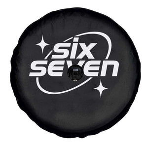 Funny Six Seven Spare Tire Cover Cool 67 Meme Y2K Gen Alpha Slang TS02 Print Your Wear