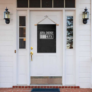 Funny Aura Energy at 67 Garden Flag Six Seven Viral Meme 6 7 Gen Alpha Slang TS02 Print Your Wear