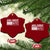 Funny Aura Energy at 67 Ceramic Ornament Six Seven Viral Meme 6 7 Gen Alpha Slang TS02 Print Your Wear