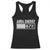 Funny Aura Energy at 67 Racerback Tank Top Six Seven Viral Meme 6 7 Gen Alpha Slang TS02 Black Print Your Wear