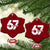 Funny Six Seven 67 Meme Ceramic Ornament Bold Graphic TS02 Print Your Wear