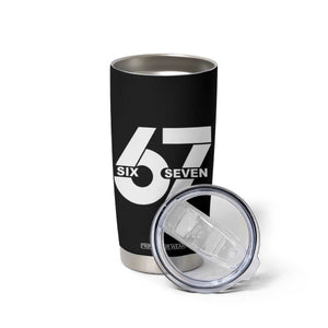 Funny Six Seven 67 Meme Tumbler Cup Bold Graphic TS02 Print Your Wear