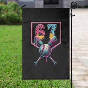 Funny Six Seven Baseball Drip Garden Flag Number 67 Meme Drippy Bats TS02 Print Your Wear
