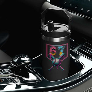 Funny Six Seven Baseball Drip Flip Straw Tumbler Number 67 Meme Drippy Bats TS02 Print Your Wear