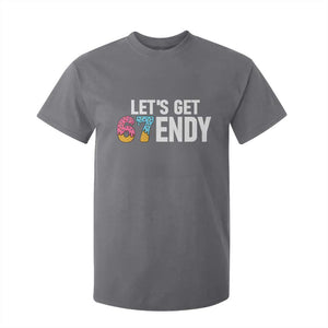 Funny Six Seven 67 T Shirt For Kid Lets Get Sendy 6 7 Meme Icecream TS02 Charcoal Print Your Wear