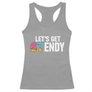 Funny Six Seven 67 Racerback Tank Top Lets Get Sendy 6 7 Meme Icecream TS02 Sport Gray Print Your Wear
