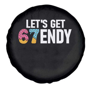 Funny Six Seven 67 Spare Tire Cover Lets Get Sendy 6 7 Meme Icecream TS02 Print Your Wear
