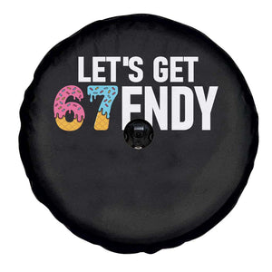 Funny Six Seven 67 Spare Tire Cover Lets Get Sendy 6 7 Meme Icecream TS02 Print Your Wear