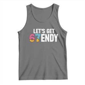 Funny Six Seven 67 Tank Top Lets Get Sendy 6 7 Meme Icecream TS02 Black Heather Print Your Wear