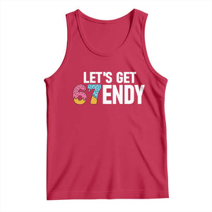 Funny Six Seven 67 Tank Top Lets Get Sendy 6 7 Meme Icecream TS02 Red Print Your Wear