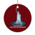 Statue of Liberty Ghost Ceramic Ornament Are We Great Yet Cause I Just Feel Embarrased - Print Your Wear