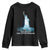 Statue of Liberty Ghost Youth Sweatshirt Are We Great Yet Cause I Just Feel Embarrased - Print Your Wear