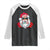 Funny Santa Rizz Christmas Raglan Shirt Merry Rizzmas Sigmas Xmas Gen Alpha Middle School TS02 Black White Print Your Wear