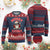 Funny Santa Rizz Xmas Ugly Christmas Sweater Merry Rizzmas Claus Funny Xmas TS02 Burgundy Print Your Wear