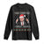 Christmas Trump Long Sleeve Shirt Make Christmas Great Again Santa Donald Ugly Sweater TS02 Black Print Your Wear