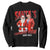 Christmas Trump With Santa Sweatshirt Santa's Favorite Felon Since 2024 TS02 Black Print Your Wear
