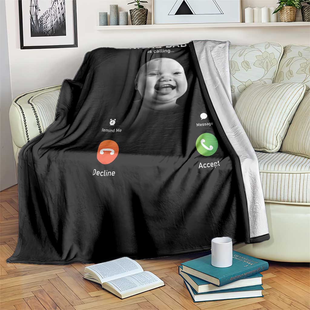Funny Tuff Baby Meme Throw Blanket Tell Em Son AI Niche Baby Motion Holding Laugh TS02 Print Your Wear