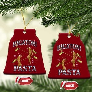 Rigatoni Pasta Lover Marcus The Worm Ceramic Ornament Retro 90s Bootleg Weird Meme Internet Humor TS02 Print Your Wear